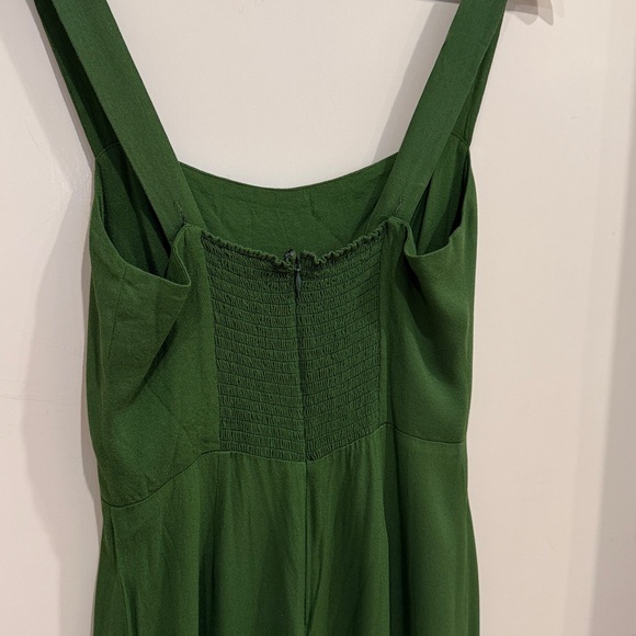 REFORMATION Alva Jumpsuit in Kelly Green sz 8 - Picture 12 of 14